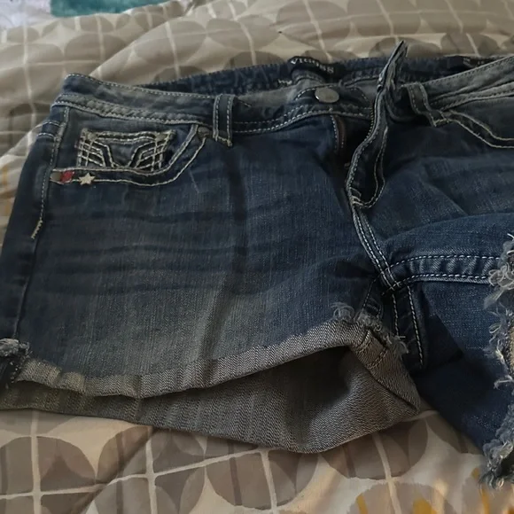 Vigoss Women's Blue Jeans with Flag Pocket - Picture 3 of 3